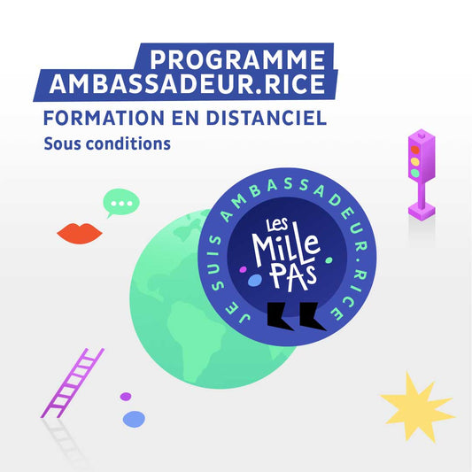 Programme Ambassadeur·rice Mille pas - Formation en distanciel